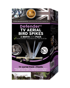 Defender&reg; 3 meter bird spikes for TV antenna (LAST CHANCE)