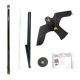 Pigeon hawk scarecrow 22m/s (incl. 7m telescope, ground spike and swivel foot®)