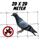 Pigeon net No-Flame 20m x 20m