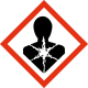 GHS sticker Health hazard 1 pc. 10 x 10 cm
