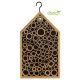 Insektenhotel mit Bienen