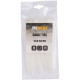 Cable strips 150 mm - white (100 pcs.)
