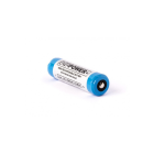 Enerpower Li-Ion Akku 18650 mit Knopf am Pluspol 3,6V 3400mAh (1 Stk)