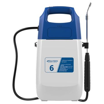 Blue North Elektro-Sprühgerät mit Lithiumbatterie - 6 Liter