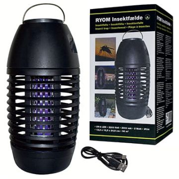 Insect Trap Plastic 2W Led 90 M2