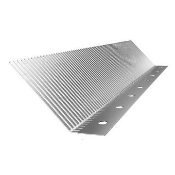 Katon räystässuoja ruostumattomasta teräksestä, 50 cm pitkä