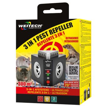 Ultraääni tuholaistorjunta 3 in 1