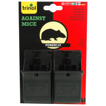 Trinol Alfa Powercat - Musefælde 2 stk
