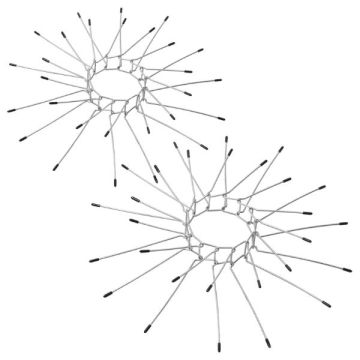 Barrierebælte mod mår - 2 stk. | Til rør med op til 12 cm diameter