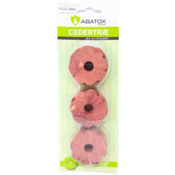 Cedertræ Ringe 6 stk. (Natural)