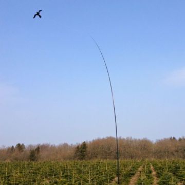 Duehøg fugleskræmmer 14m/s (inkl. 10m teleskop og 25mm jordspyd)