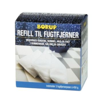 Borup Dehumidifier - Refill 3 pcs. 450g