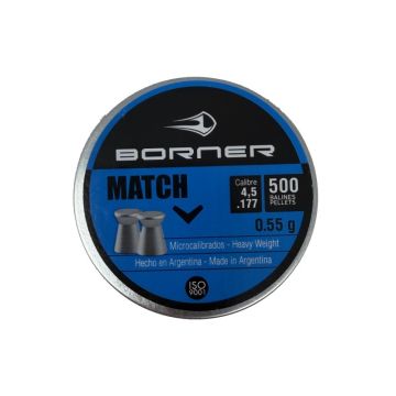 Haulikkoluodit 4,5 mm litteät (500 kpl)