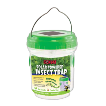 Hvepsefælde med solcelle  