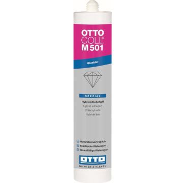 Crystal clear assembly adhesive Ottocoll M501