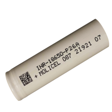MOLICEL INR18650-P26A (Does not contain safety circuit!)