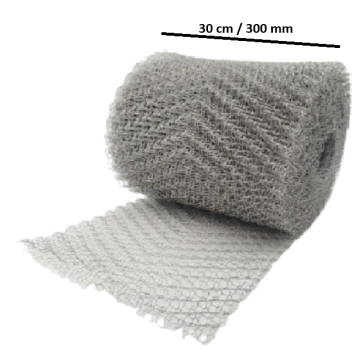 Mouse & rat STOP steel ring net, width 30 cm (sold per meter)