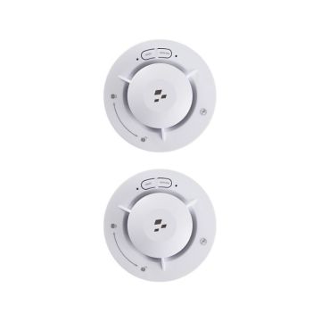 Røgalarm ø85x41mm 2-pak| Nor-Tec