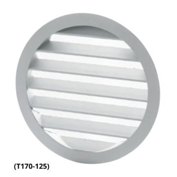 Rund støbt aluminiumsgitter (T170-125)