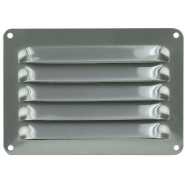 V1712 Stainless steel slatted grill flat 17x12cm