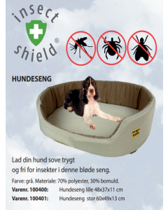 Insektenschutz Hundebett klein 48x37x11 (Grau) (VERKAUF ENTFERNEN)