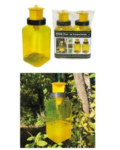 Vliegen-/wespenval met lokaas (2 stuks)