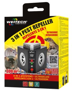 Ultraschall-Sch&auml;dlingsbek&auml;mpfer 3 in 1