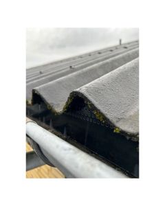 Schutzfolie f&uuml;r Wellpappe, schwarz, 10 St&uuml;ck. F&uuml;r Eternit B9, 76, SVK 7 und Modernite 65. L&auml;nge: 1065 mm. Sch&uuml;tzt vor V&ouml;geln, Eichh&ouml;rnchen, Ratten, M&auml;usen und Mardern. 