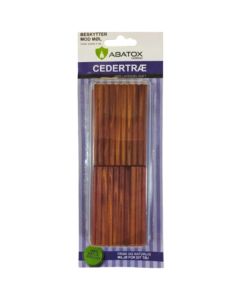 Cedertr&aelig; Blokke 4 stk. (Lavendel) | Abatox Nordic