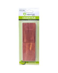 Cedertr&aelig; Blokke 4 stk. (Natural) | Abatox Nordic