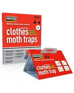 Kl&aelig;dem&oslash;lf&aelig;lde 2 stk. inkl. feromon | Pest-Stop